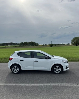 Dacia Sandero cena 42900 przebieg: 46125, rok produkcji 2021 z Wągrowiec małe 436